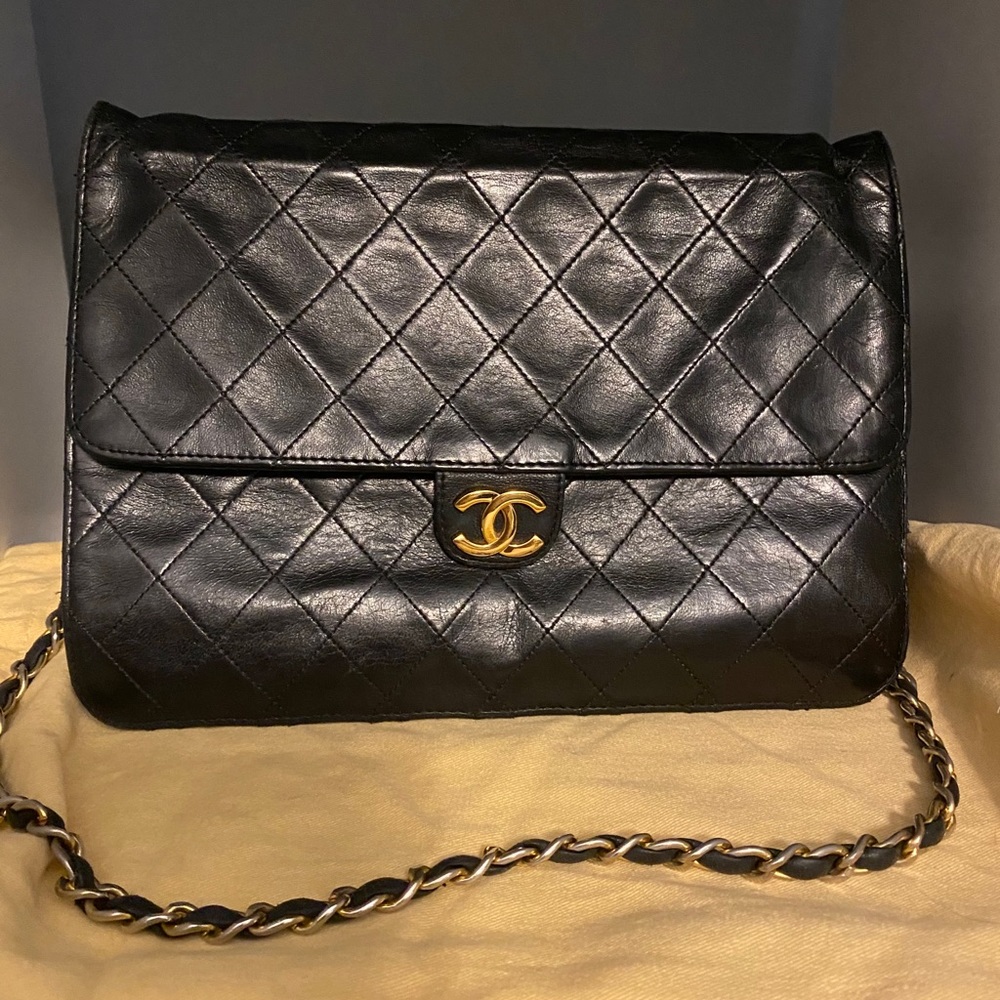Authentic CHANEL - Vintage Chanel Flap Bag